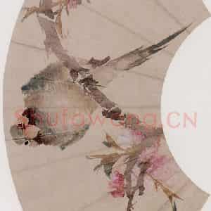 1880年 任伯年《杂画册十二开》国画花鸟写意作品图片鉴赏