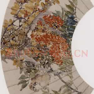 1880年 任伯年《杂画册十二开》国画花鸟写意作品图片鉴赏