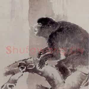 清代 任伯年《杂画四屏》国画花鸟写意作品图片鉴赏