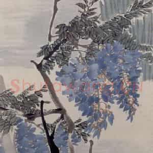 清代 任伯年《杂画四屏》国画花鸟写意作品图片鉴赏