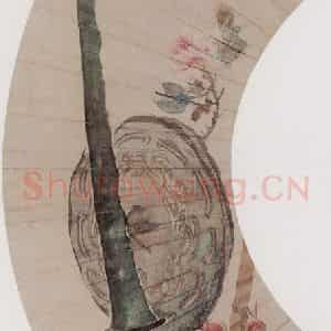 1884年 任伯年《杂画册十二开》国画花鸟写意作品图片鉴赏