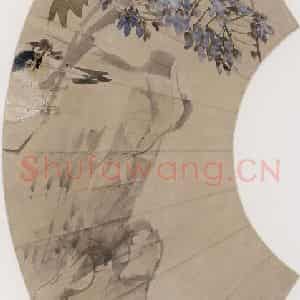 1886年 任伯年《杂画册十二开》国画花鸟写意作品图片鉴赏