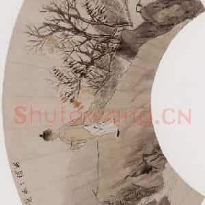 1887年 任伯年《杂画册十二开》国画人物写意作品图片鉴赏