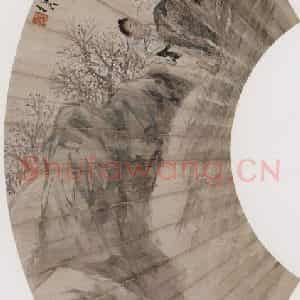 1889年 任伯年《杂画册十二开》国画人物写意作品图片鉴赏