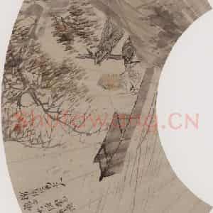 1893年 任伯年《杂画册十二开》国画人物写意作品图片鉴赏