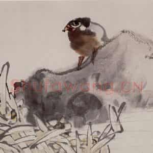 清代 任伯年《杂画册十六开》国画花鸟作品图片鉴赏