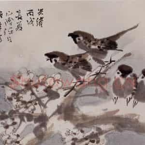 清代 任伯年《杂画册十六开》国画花鸟作品图片鉴赏