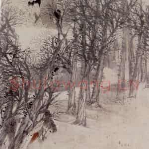 清代 任伯年《人物图》国画人物作品图片鉴赏