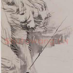 清代 任伯年《人物四条屏》国画人物作品图片鉴赏