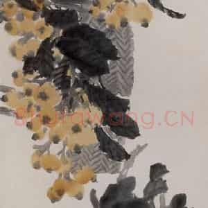 清代 任伯年《牛瑞图》国画花鸟作品图片鉴赏