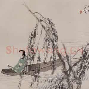 清代 任伯年《仕女图册十二开》国画人物作品图片鉴赏