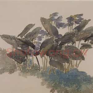 清代 任伯年《花卉册》国画花鸟作品图片鉴赏