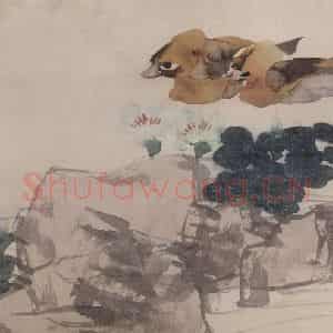 清代 任伯年《花鸟册十开》国画花鸟作品图片鉴赏