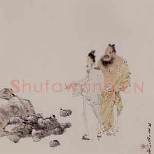 清代 任伯年《杂画册十六开》国画综合作品图片鉴赏