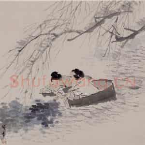 清代 任伯年《杂画册十六开》国画综合作品图片鉴赏