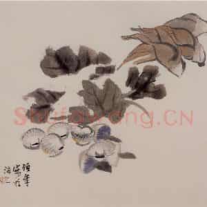 清代 任伯年《杂画册十六开》国画花鸟作品图片鉴赏