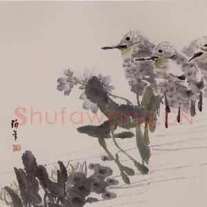 清代 任伯年《杂画册十六开》国画花鸟作品图片鉴赏