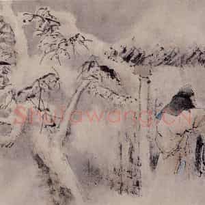 清代 任伯年《人物仕女册八开》国画人物写意作品图片鉴赏