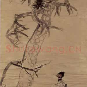1890年 任伯年《花鸟四条屏》国画花鸟写意作品图片鉴赏