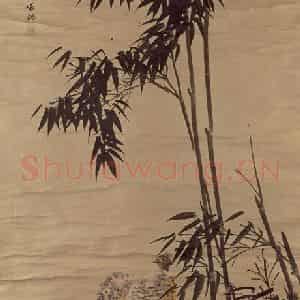 1890年 任伯年《花鸟四条屏》国画花鸟写意作品图片鉴赏