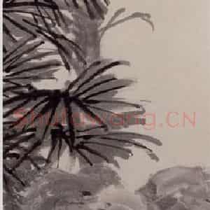 1891年 任伯年《花卉禽鸟四条屏》国画花鸟写意作品图片鉴赏