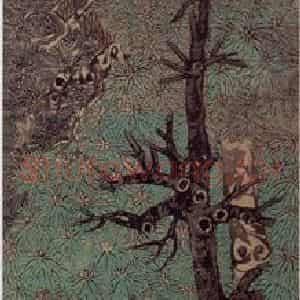 1891年 任伯年《人物故事条屏》国画人物写意作品图片鉴赏