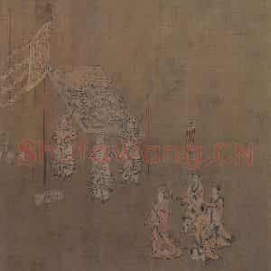 宋代 马和之《诗经周颂十篇图》国画人物作品图片鉴赏