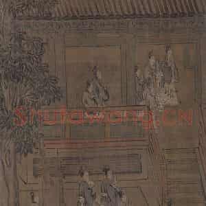 宋代 马和之《诗经周颂十篇图》国画人物作品图片鉴赏