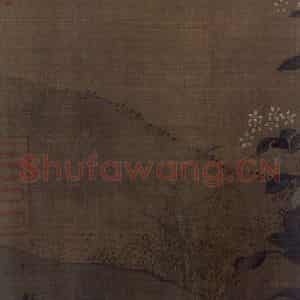 宋代 艳艳女史《花卉草虫图》国画花鸟作品图片鉴赏