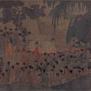 宋代《人物故事图》国画人物作品图片鉴赏
