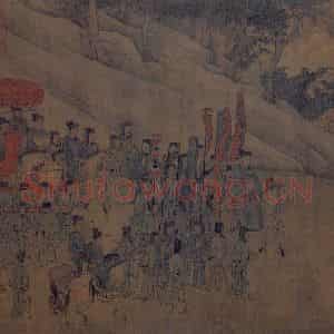 宋代《人物故事图》国画人物作品图片鉴赏