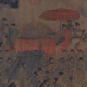 宋代《人物故事图》国画人物作品图片鉴赏