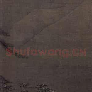 宋代《雪屐观梅图》国画山水作品图片鉴赏