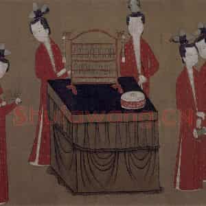 金代《歌乐图》国画综合作品图片鉴赏