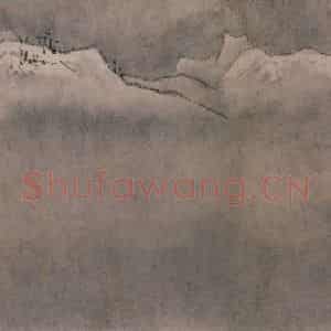 宋代《雪景四段》国画山水作品图片鉴赏