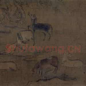 宋代《写生四段》国画综合作品图片鉴赏