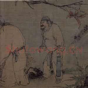 宋代 梁楷《八高僧图》国画人物作品图片鉴赏