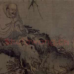 宋代 梁楷《八高僧图》国画人物作品图片鉴赏