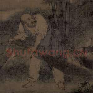 宋代 梁楷《八高僧图》国画人物作品图片鉴赏