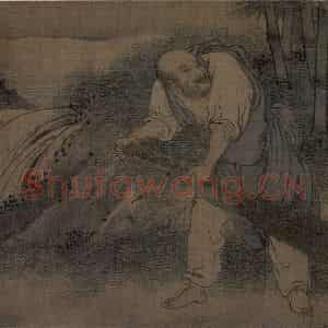 宋代 梁楷《八高僧图》国画人物作品图片鉴赏