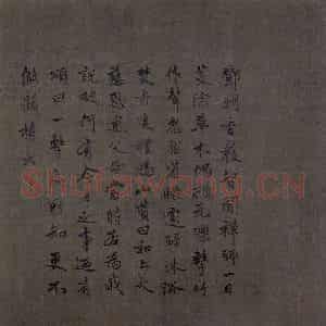 宋代 梁楷《八高僧图》国画人物作品图片鉴赏