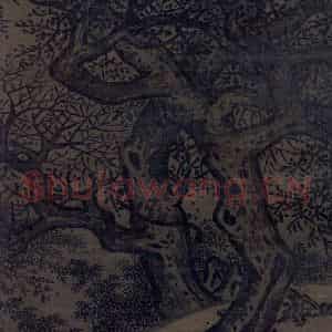 宋代《雪峰寒艇图》国画山水作品图片鉴赏