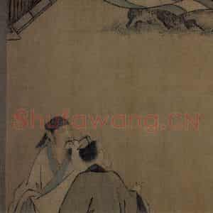 宋代 梁楷《八高僧图》国画人物作品图片鉴赏