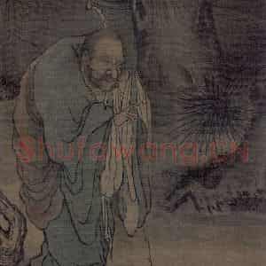 宋代 梁楷《八高僧图》国画人物作品图片鉴赏