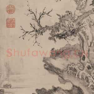 宋代 张激《白莲社图》国画综合作品图片鉴赏