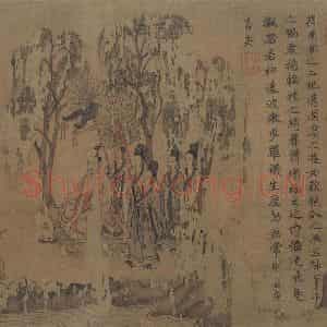 宋代《摹顾恺之洛神赋图》国画综合作品图片鉴赏