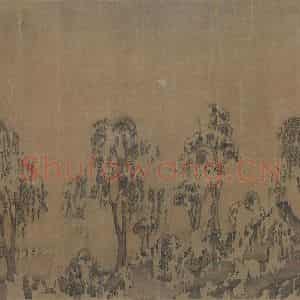 宋代《摹顾恺之洛神赋图》国画综合作品图片鉴赏