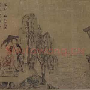 宋代《摹顾恺之洛神赋图》国画综合作品图片鉴赏