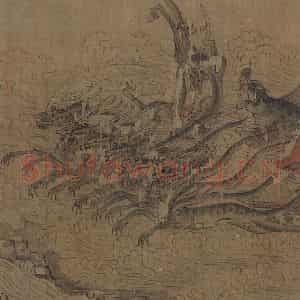 宋代《摹顾恺之洛神赋图》国画综合作品图片鉴赏