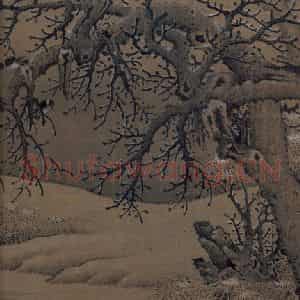 宋代《寒鸦图》国画综合作品图片鉴赏